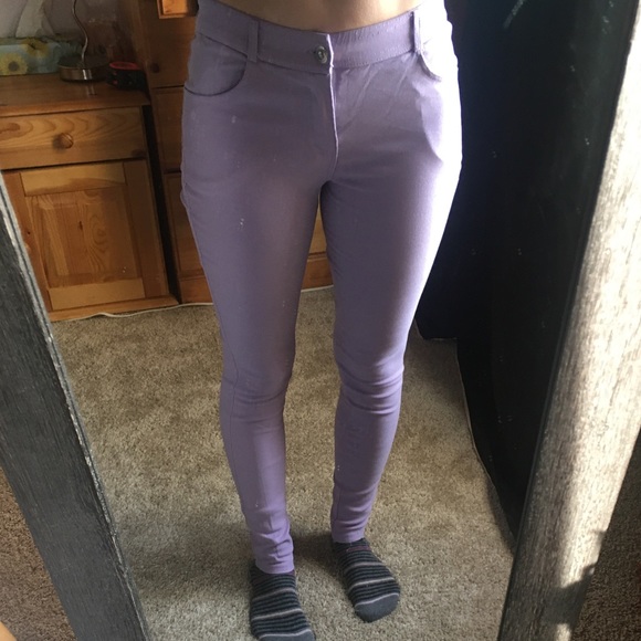 Purple skinny jeans / pants - Picture 10 of 11